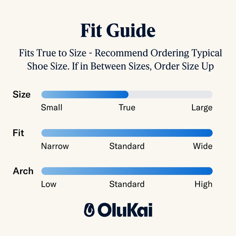 OLUKAI Ohana Men's Beach Sandals, Water Resistant Flip Flops, Arch Support & Comfort Fit, Lightweight & Durable, Enhanced Grip & Traction, Dark Java/Ray, 15 - Image 5